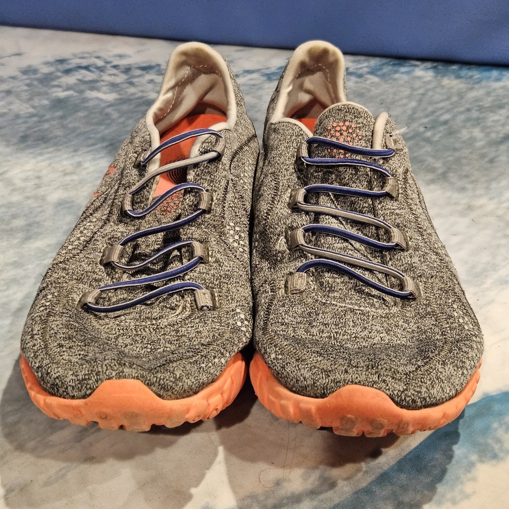 New Balance W019GO Minimus Trail Running Shoes Women's Size 10 Gray Orange